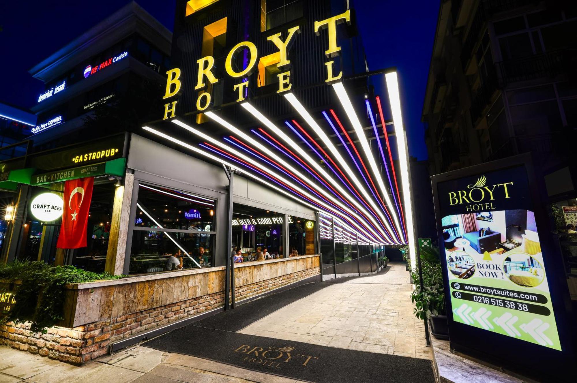 Broyt Hotel Istanbul Exteriör bild